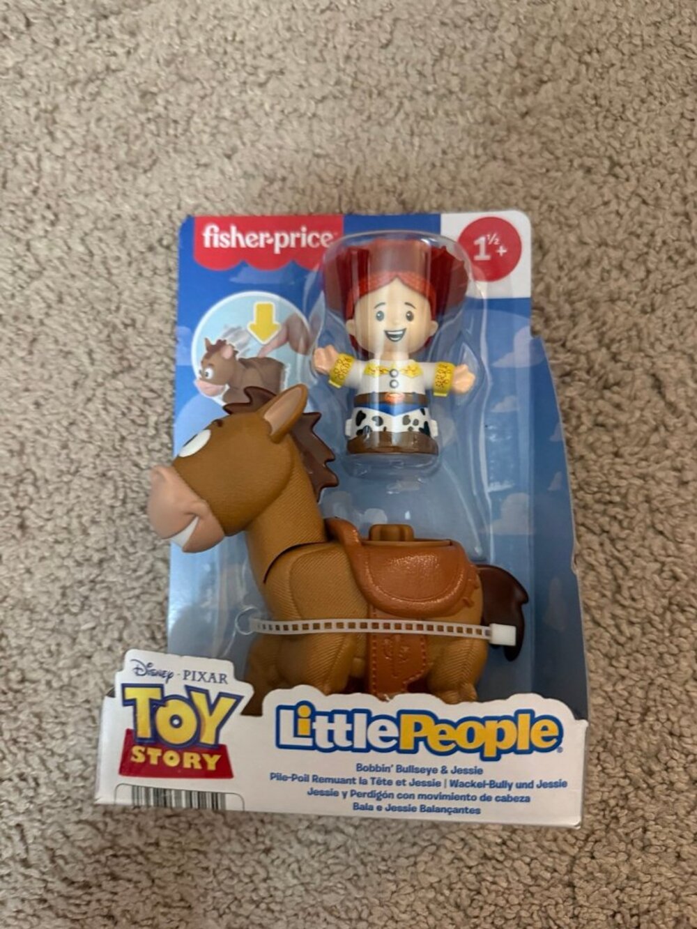 Little People - new in box Jessie and bulls eye